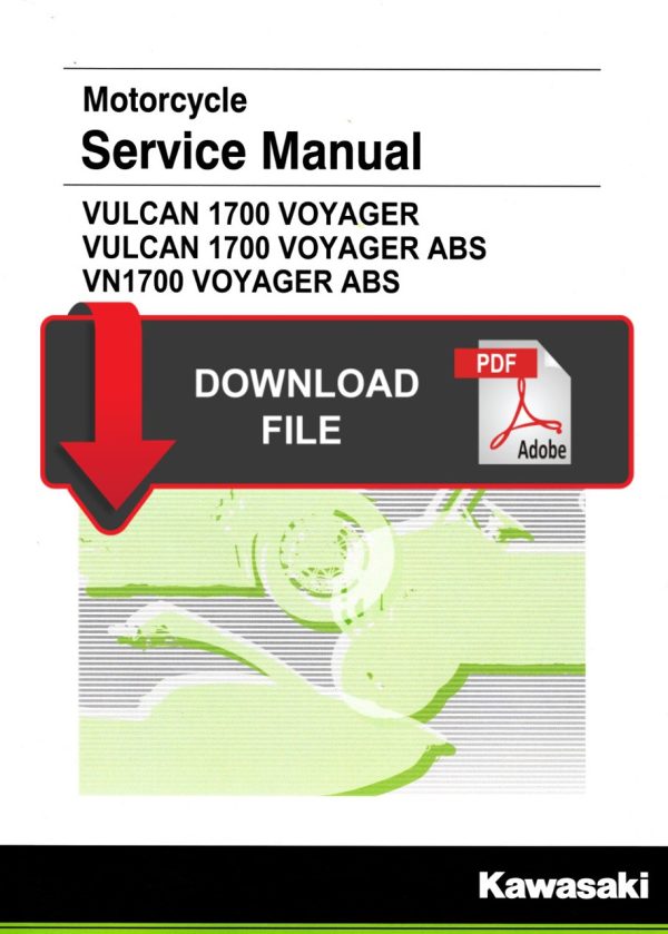 Kawasaki 2019 Vulcan 1700 Voyager Service Manual