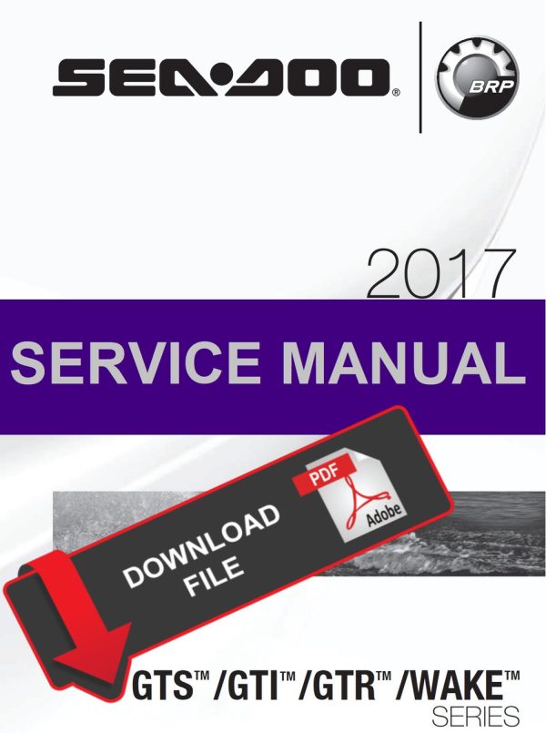 Sea-Doo 2017 GTI SE 155 Service Manual