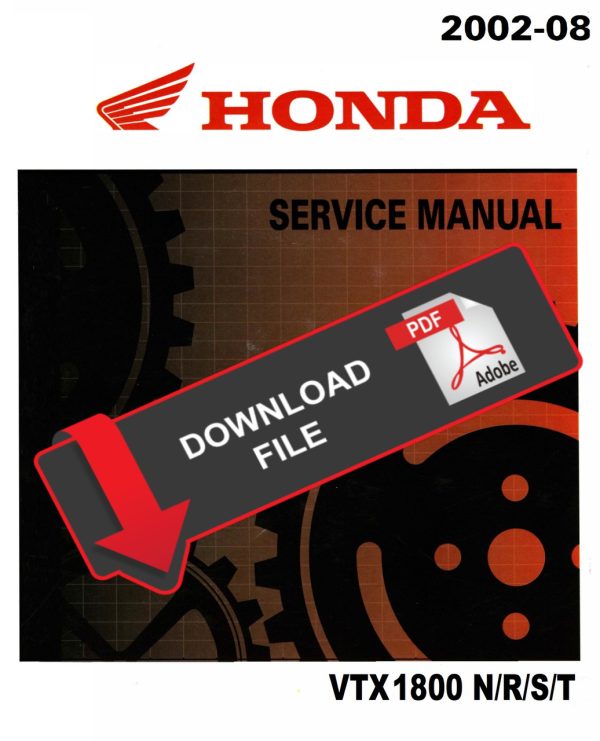 Honda 2008 VTX1800S Service Manual