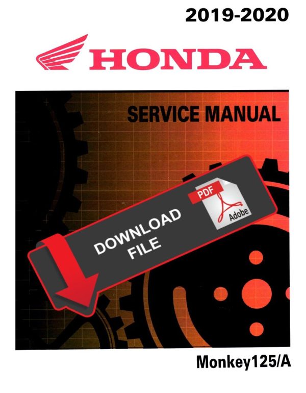 Honda 2019 Monkey 125A ABS Service Manual