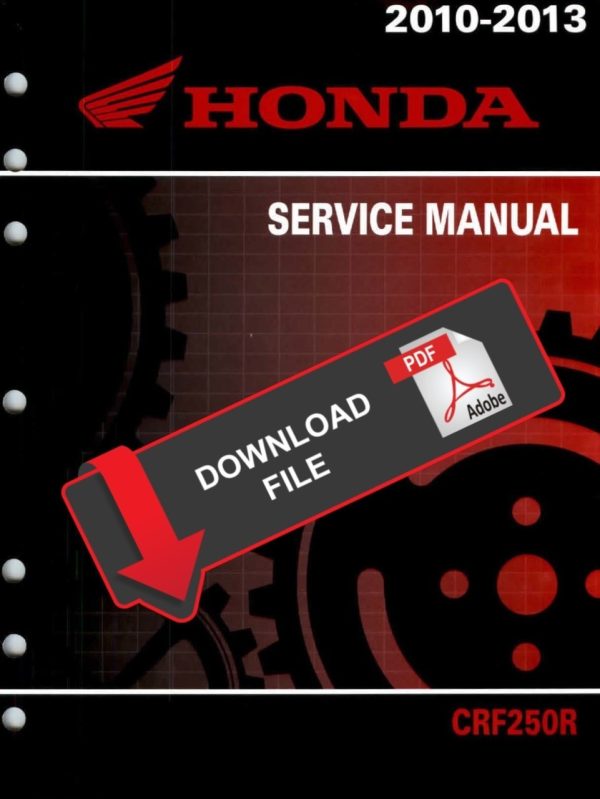 Honda 2011 CRF250R Service Manual