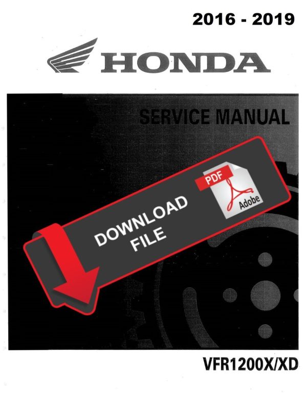 Honda 2016 VFR1200X Service Manual