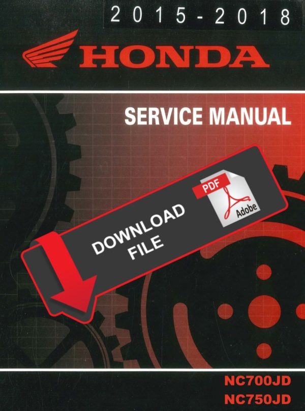 Honda 2016 NC750JD Service Manual