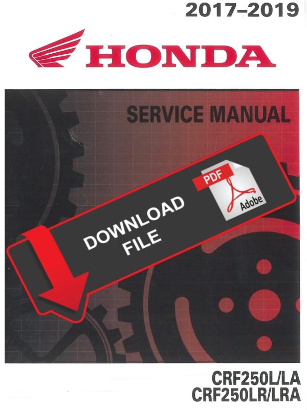 Honda 2019 CRF250LR Service Manual