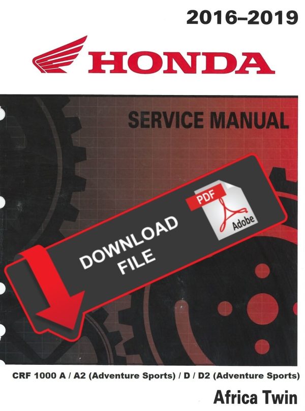 Honda 2017 Africa Twin CRF1000D2 Service Manual