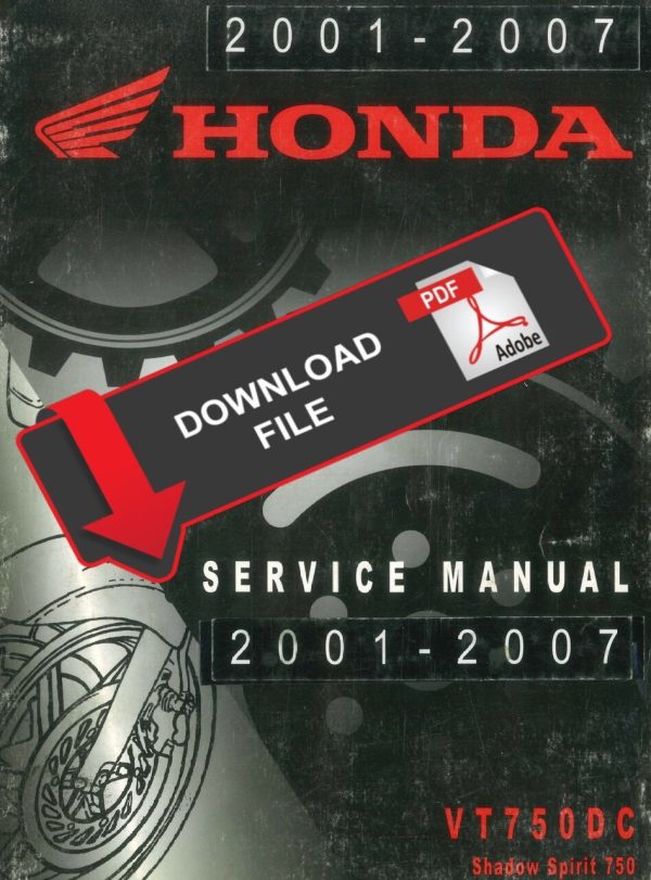 Honda 2004 VT750DC Shadow Spirit 750 Service Manual