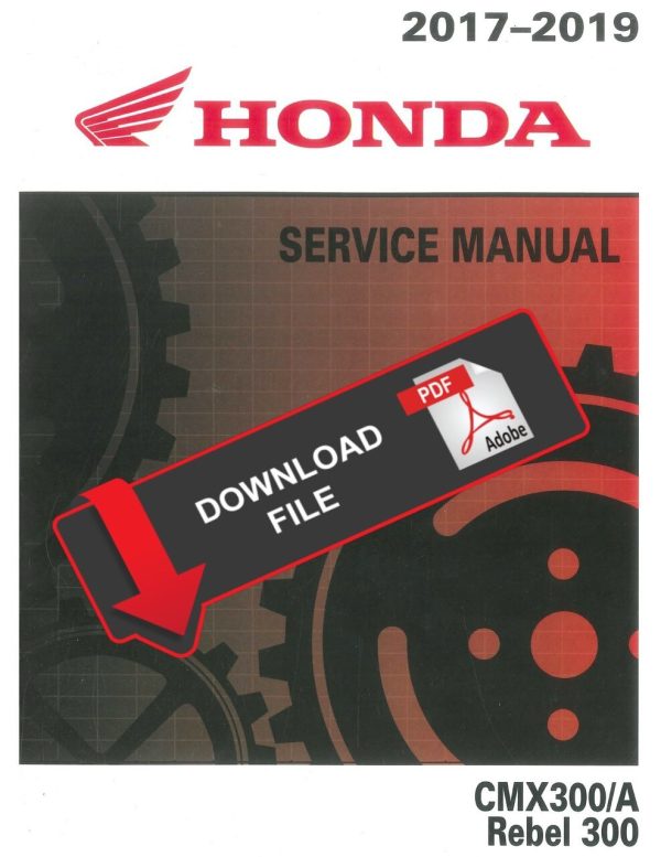 Honda 2018 Rebel 300 Service Manual