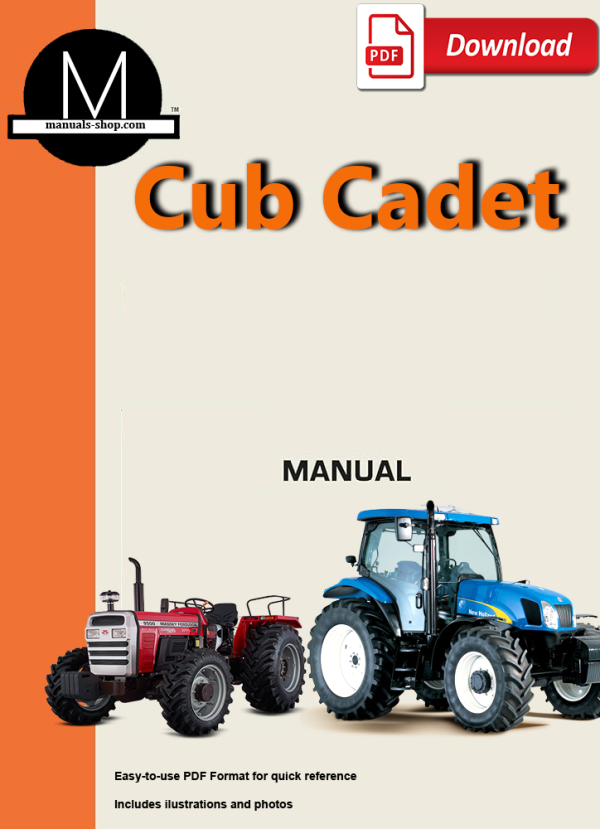 Cub Cadet Domestic Series 5000 Compact Tractor Service / Repair / Workshop Manual * BEST * !!