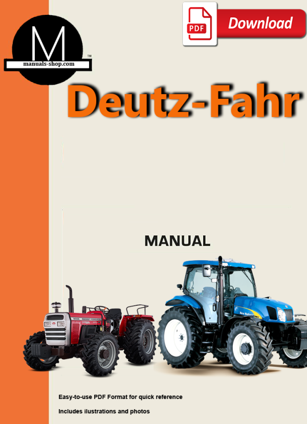 Deutz Agrotron 118 Factory Service & Work Shop Manual