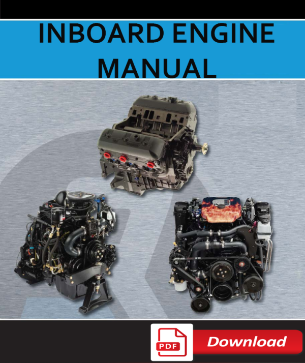 Volvo Penta 4.3GL GXi Si Marine Engine Full Service & Repair Manual