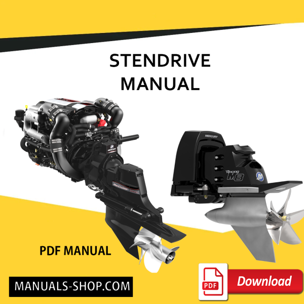 2013 Ilmor Indy Stern Drive Owner's Manual