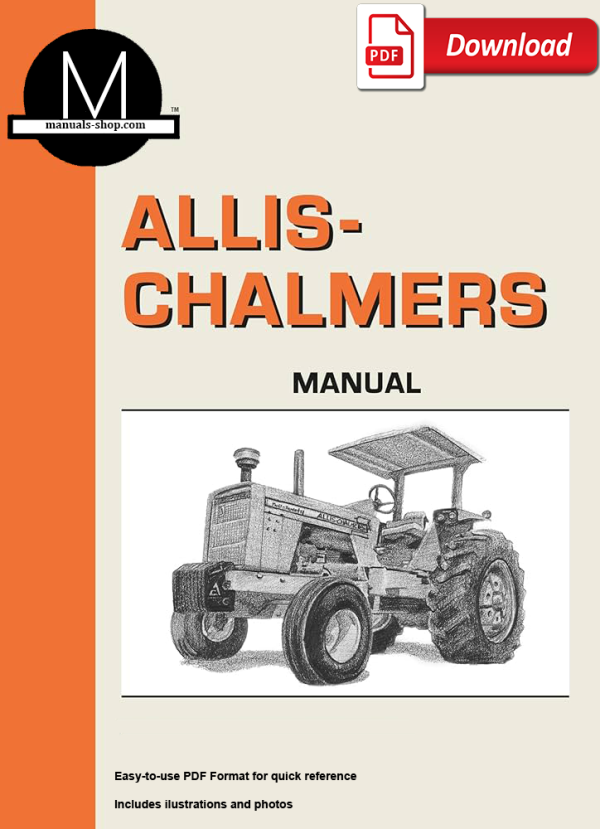 Allis Chalmers 160 Tractor Complete Workshop Service Repair Manual