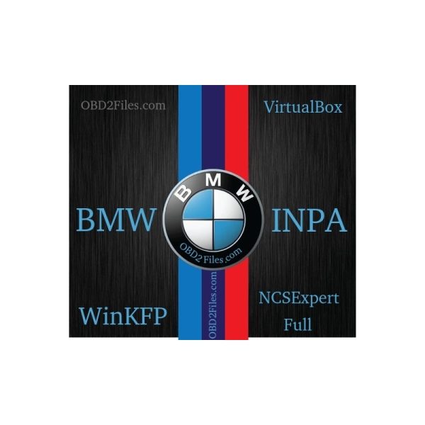 BMW INPA WINKFP NCSEXPERT FULL VIRTUALBOX