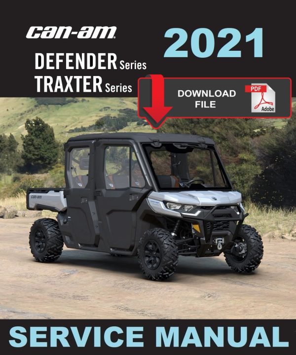 Can-Am 2021 Defender XT HD8 CAB Service Manual