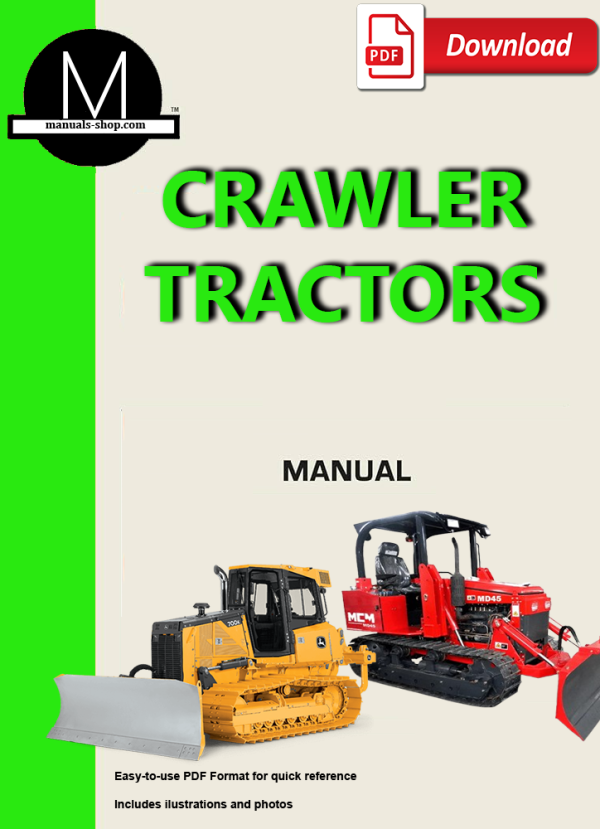 Case 450 crawler tractor backhoe service manual