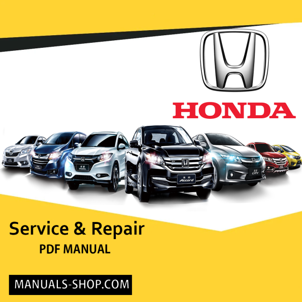 1991 Honda Accord Service & Repair Manual Software