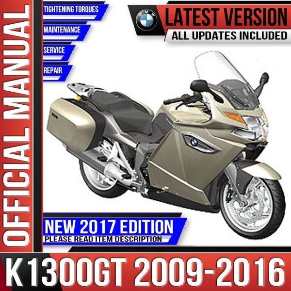 BMW K1300GT Workshop Service Repair Shop Manual 2009 - 2016 K44 K 1300 GT Instant Download