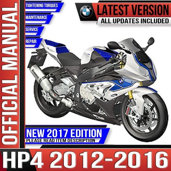 BMW HP4 Workshop Service Repair Shop Manual 2012 2013 2014 2015 2016 K42 Instant Download