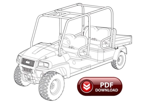 2016 Carryall 1500/1700 and XRT 1550 Maintenance and Service , Manual PDF Workshop Repair Technical Manual Instant Delivery DS Golf Car