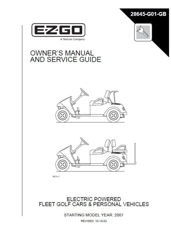 EZ Go Golf Buggy Maintenance and Service , Manual PDF Workshop Repair Technical Manual Instant Delivery DS Golf Car