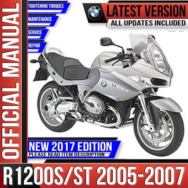 BMW R1200ST R1200S Workshop Service Repair Manual 2005 2006 2007 K28 K29 Instant Download