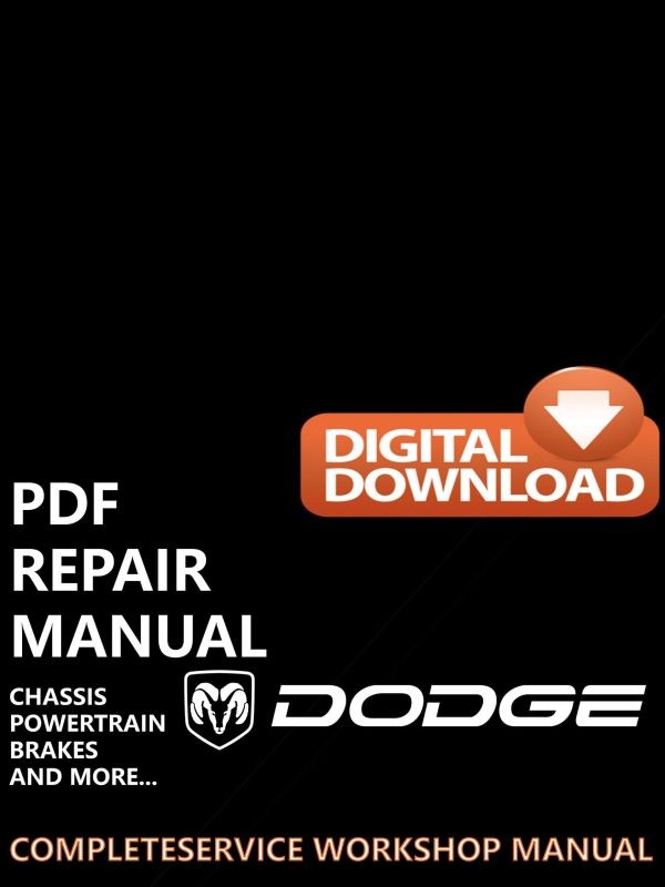 Dodge Ram 1500 Official Repair Manual Service Workshop PDF 2015-2016