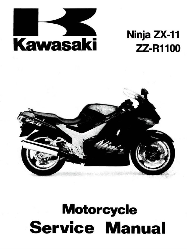 Kawasaki Ninja Zx11 Zzr1100 Zx1100 1993 1994 1995 1996 1997 1998 1999 2000 2001 Service Repair Shop Manual