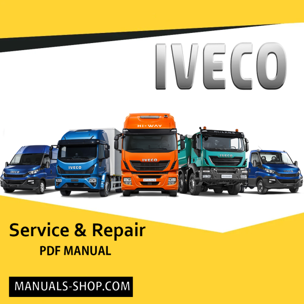 2006-2011 Iveco Daily Workshop Repair Service Manual in Italian