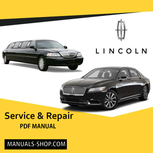 1988-2000 Lincoln Continental & Town Car Service & Repair Manual