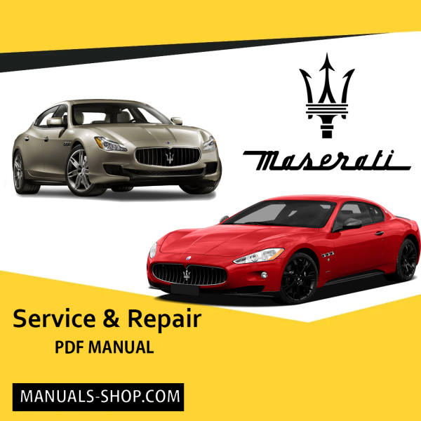 2001-2007 Maserati M138 Coupe Service & Repair Manual