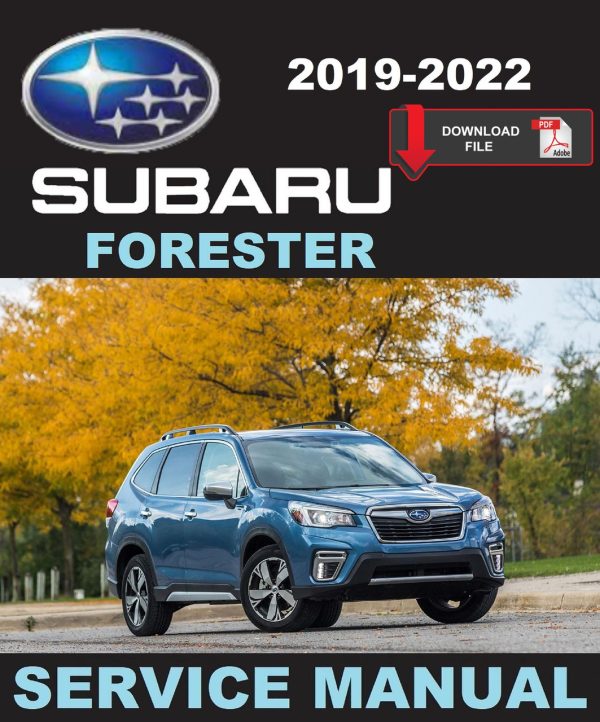 Subaru 2021 Forester Sport Service Manual