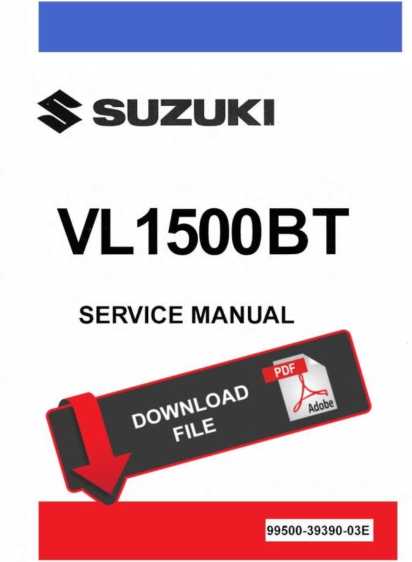 Suzuki 2016 VL1500BT Service Manual