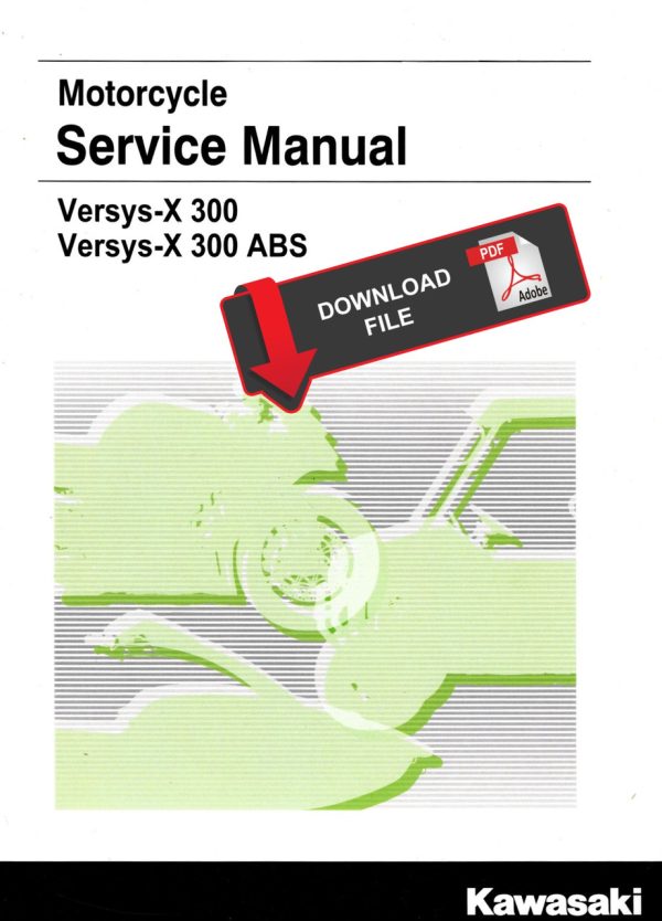 Kawasaki 2020 Versys-X 300 Service Manual