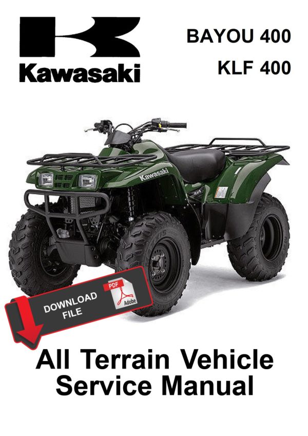 Kawasaki 1997 Bayou 400 Service Manual