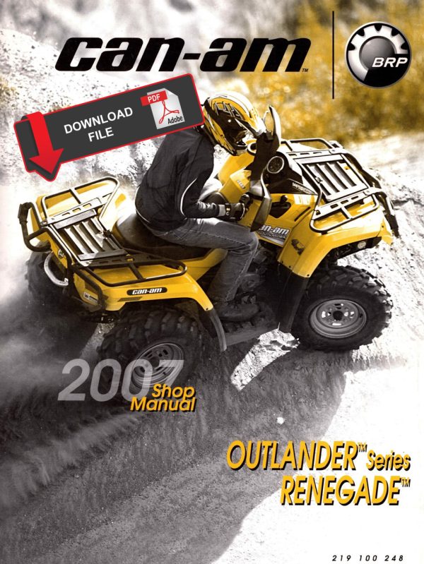 Can-Am 2007 Outlander MAX 400 HO Service Manual