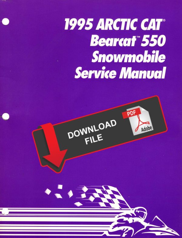 Arctic Cat 1995 Bearcat 550 Snowmobile Service Manual