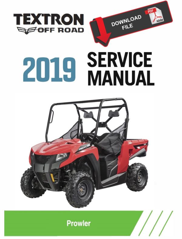 Textron Arctic Cat 2019 Prowler 500 Service Manual