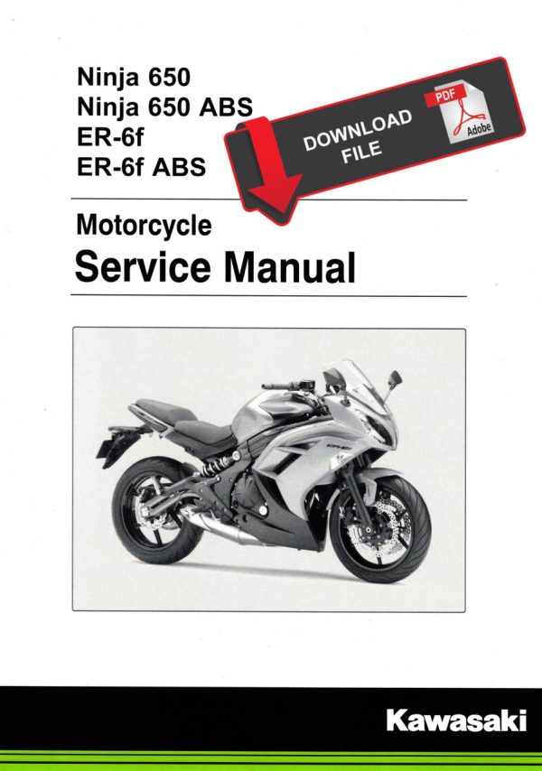 Kawasaki 2014 Ninja 650 Service Manual