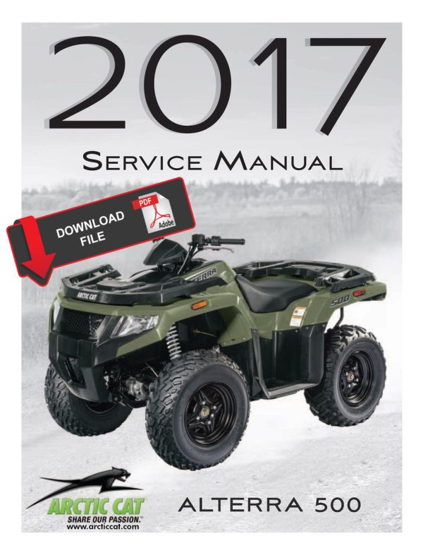 Arctic Cat 2017 Alterra 500 Service Manual