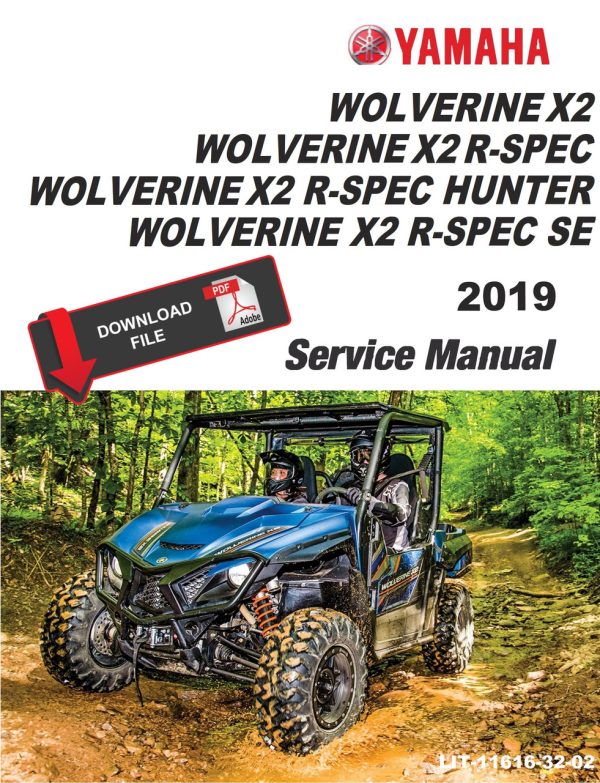 Yamaha 2019 Wolverine X2 850 R-Spec Hunter Service Manual