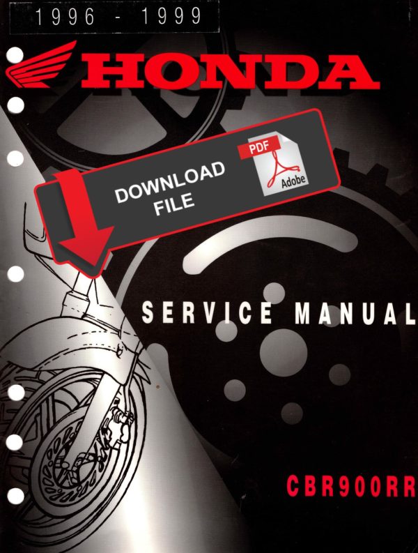 Honda 1997 CBR919RR Service Manual