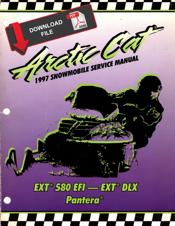 Arctic Cat 1997 Pantera Service Manual