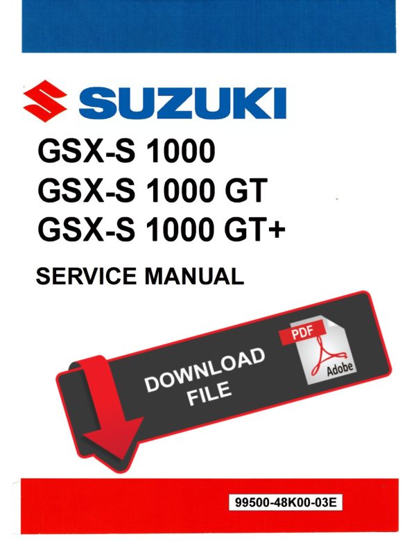 Suzuki 2022 GSX-S 1000 GT+ Service Manual