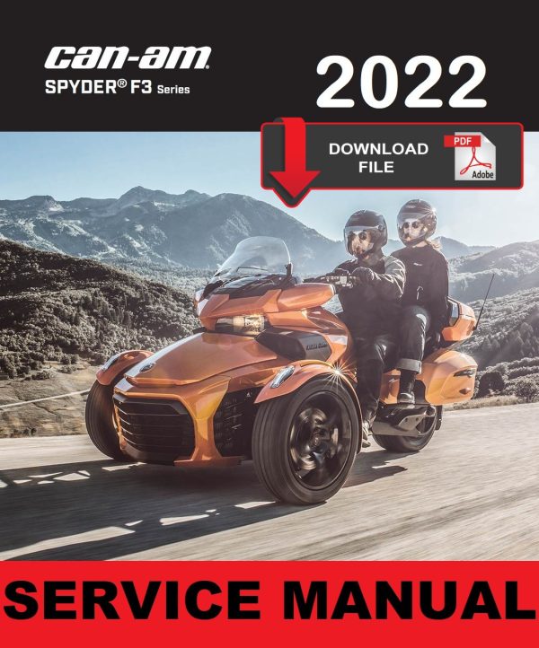 Can-Am 2022 Spyder F3-S Special Series Service Manual