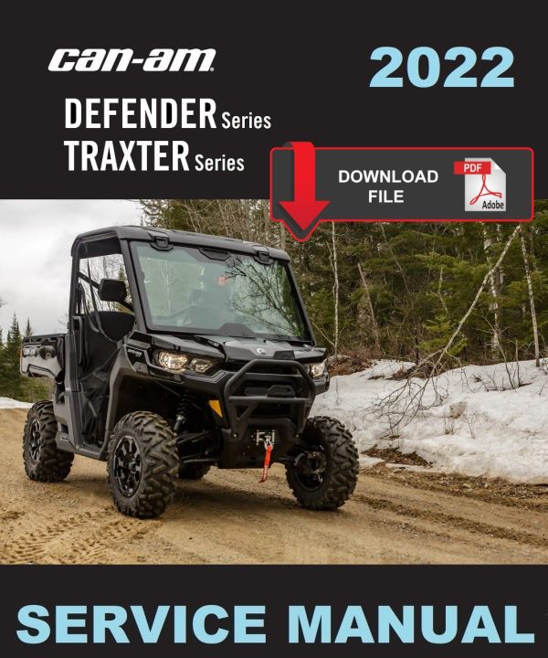 Can-Am 2022 Traxter X mr HD10 Service Manual