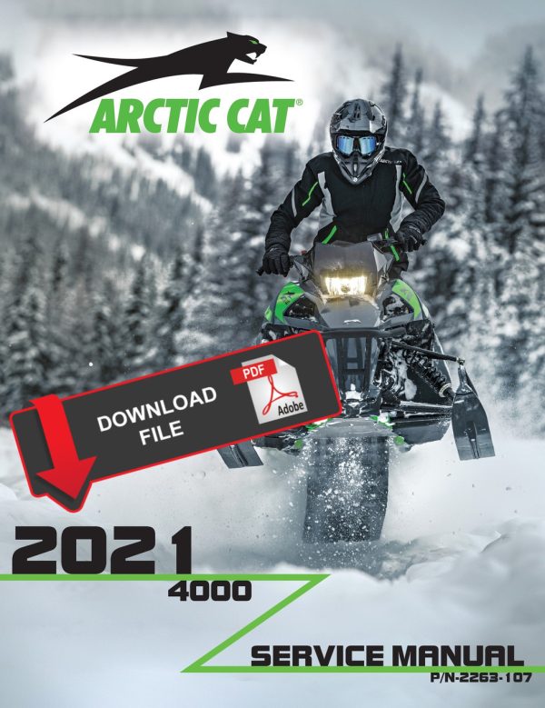 Arctic Cat 2021 Blast M 4000 146 2.0 Service Manual