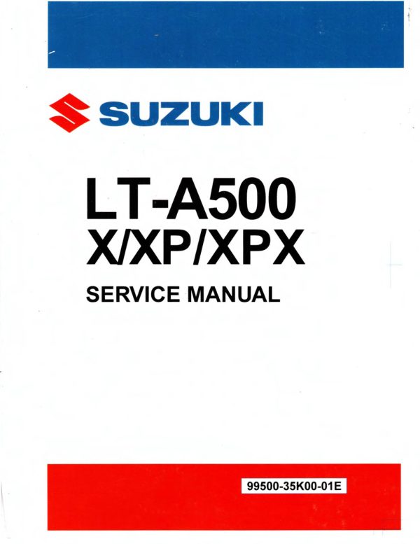 Suzuki 2020 King Quad 500 Service Manual