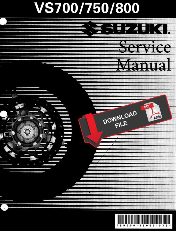 Suzuki 1988 VS750 Intruder 750 Service Manual