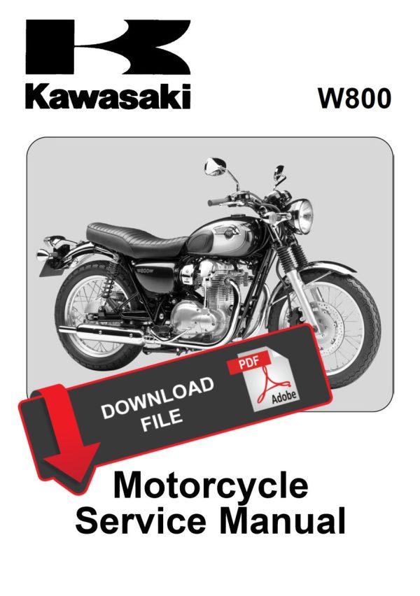 Kawasaki 2014 W800 Service Manual