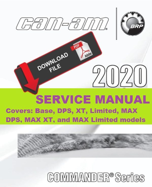 Can-Am 2020 Commander XT 1000R Service Manual